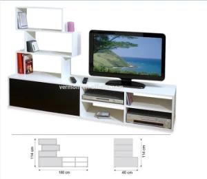 2016 Simple Wood TV Cabinet Design (VT-WT002)