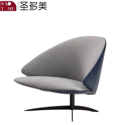 Modern Popular Family Living Room Comfortable Gray Leisure Chair