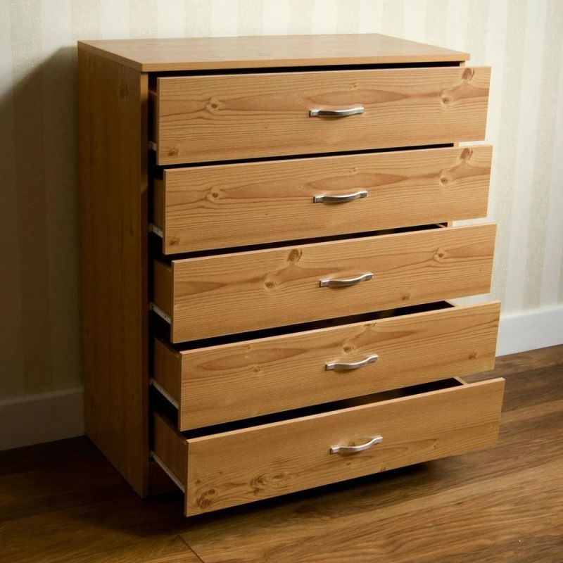 Melamine Board Material Chest with Drawers