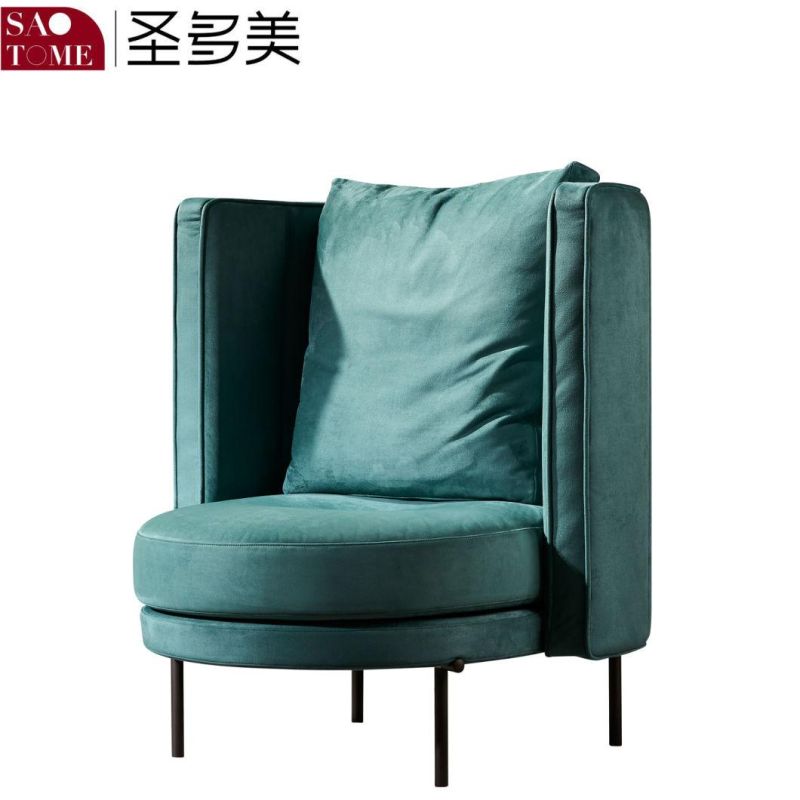 Modern New Comfortable Lazy Sofa Hotel Living Room Cloth Leisure Chair