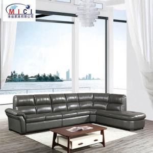 Modern Leisure Furniture Top-Grian Genuine Leather Corner Sofa