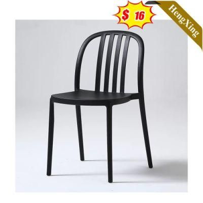 Nordic Furniture Famous Designers Cafe Stackable Visitor Plastic Restaurant Dining Room Chair