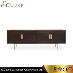 Classic Luxury Wooden TV Cabinet TV Stand with Storage