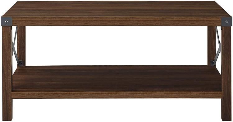 Wooden Rectangular Coffee Table in Hall