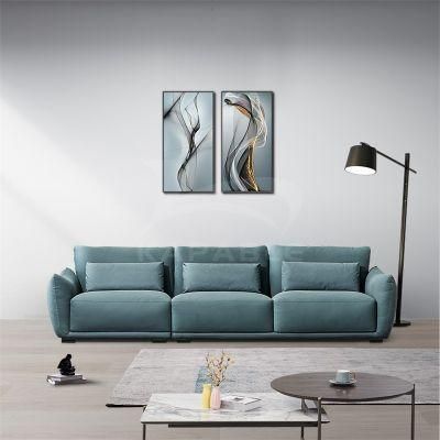 Contemporary Funriture Leisure Leather Couch for Home