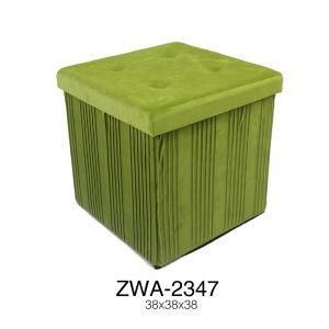 Yiya Bedroom Furniture Folding Storage Stool Ottoman