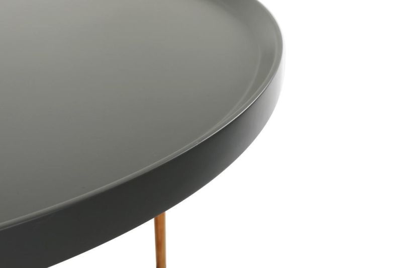 Modern Round Coffee Table Set Metal Coffee Side Tables Corner Coffee Table