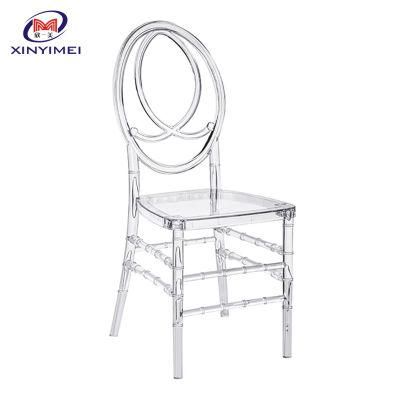 Hotel Furniture Clear PC Resin Sillas Tiffany Phoenix Chair