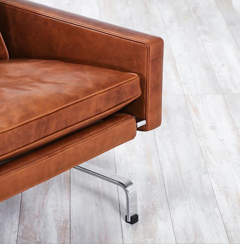 Pk31 Leather Armchair in Vintage Leather