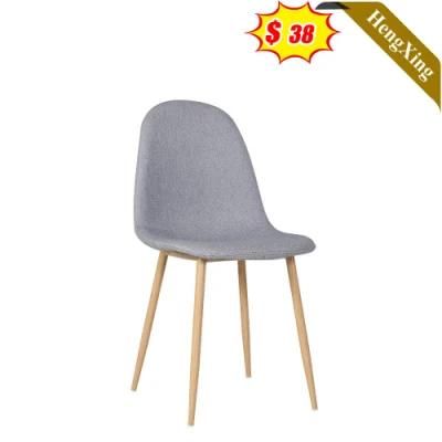 High-Quality Wooden Dining Restaurant Chair with Upholstery &amp; Wooden Leg