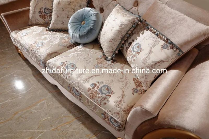 Hotel Restaurant Reception Classic Cheap Luxury Living Room Sofa
