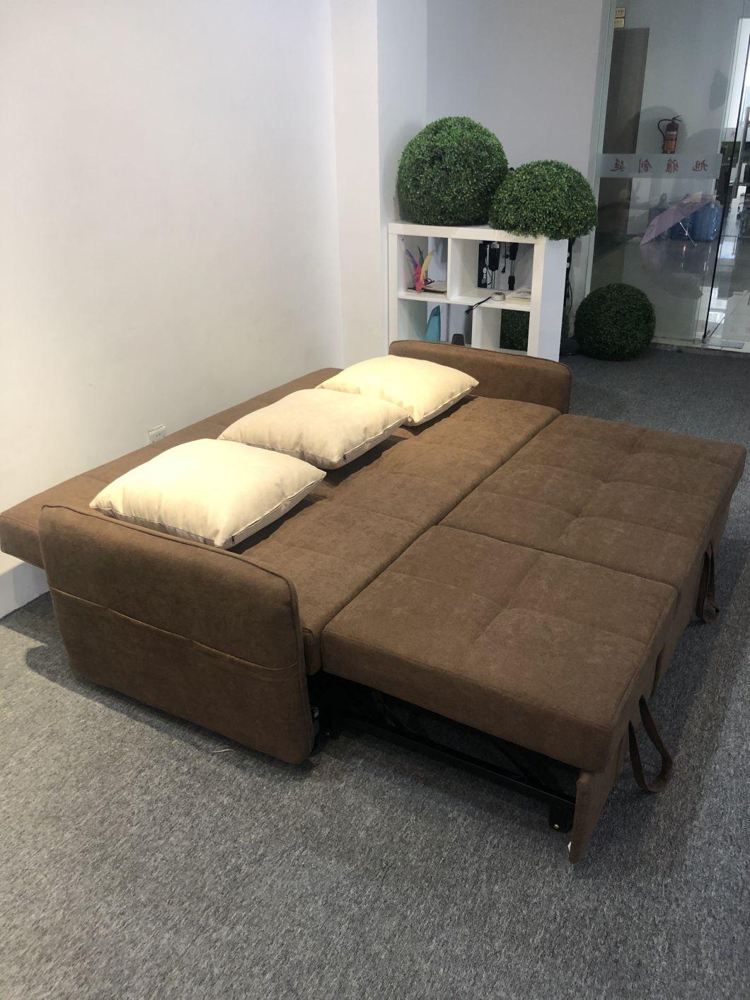 Foldable Sofa Bed Fabric Removable and Washable Small Apartment Hotel