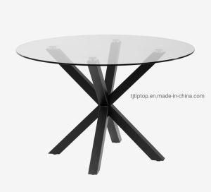 Modern Simple Round Glass Table Designer Classic Table Customization