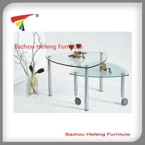 Hot Selling Modern Coffee Table with Wheels (CT007)