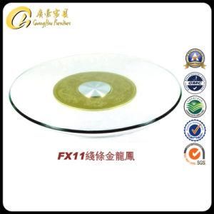 Glass Turntable Hotel Furniture (001)
