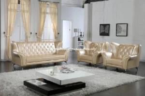High Quality Real Leather Sofa Set (YX-H01)