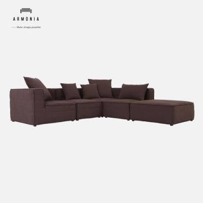 Non Inflatable Living Room Furniture Leisure Sofa with Factory Price