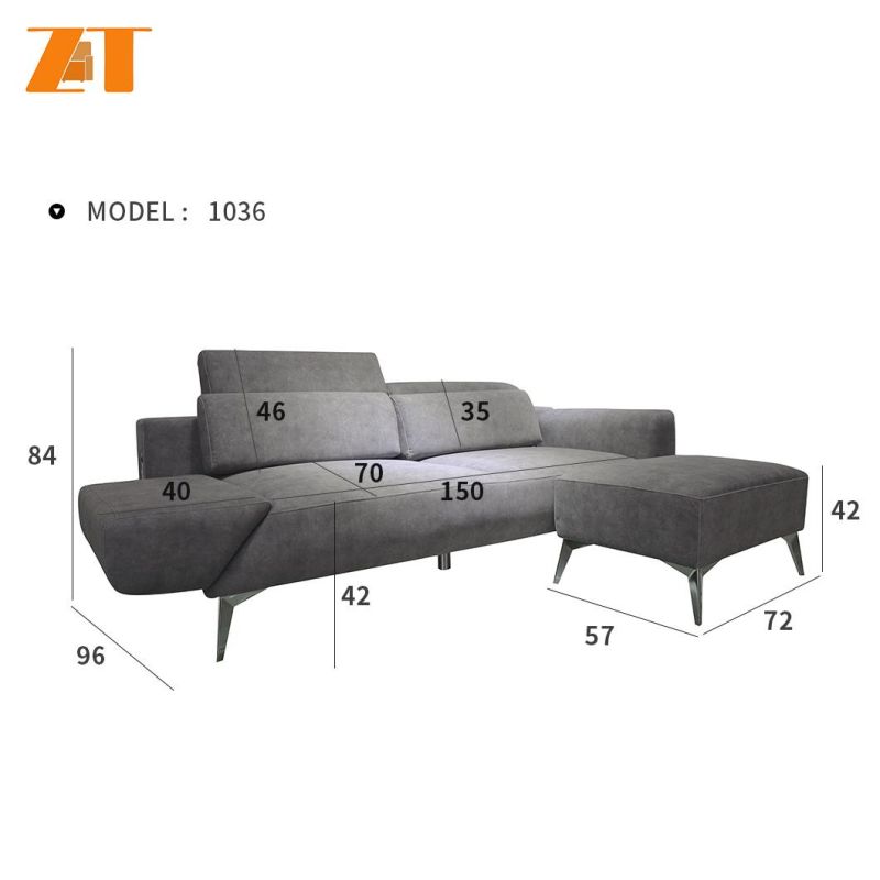 Modern Standard Cozy Fabric Soft Cushion Custom 3 2 1 Living Room Furniture Recliner Sofa Sectional Sofa Living Room Furniture