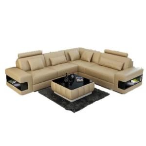 Low Price Living Room Nordic Fabric Sofa L Shape Corner Leather Sofa White Sofa