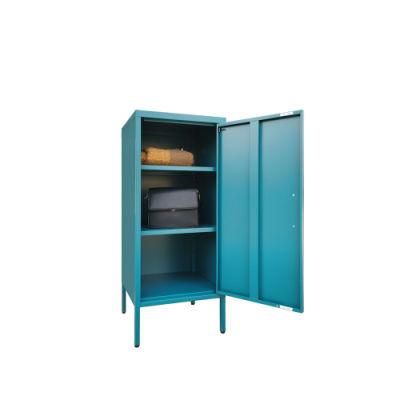 Luoyang Woma Bedroom Use Cheap Metal Steel Bedside Cabinet
