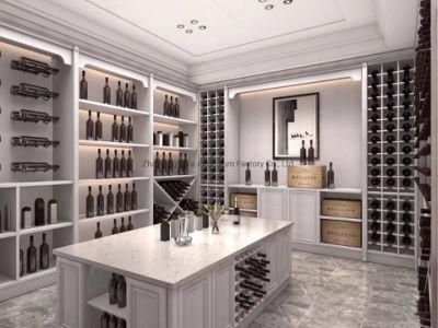 Customized Full Aluminum Wine Cabinet and Showcase Environmental Friendly
