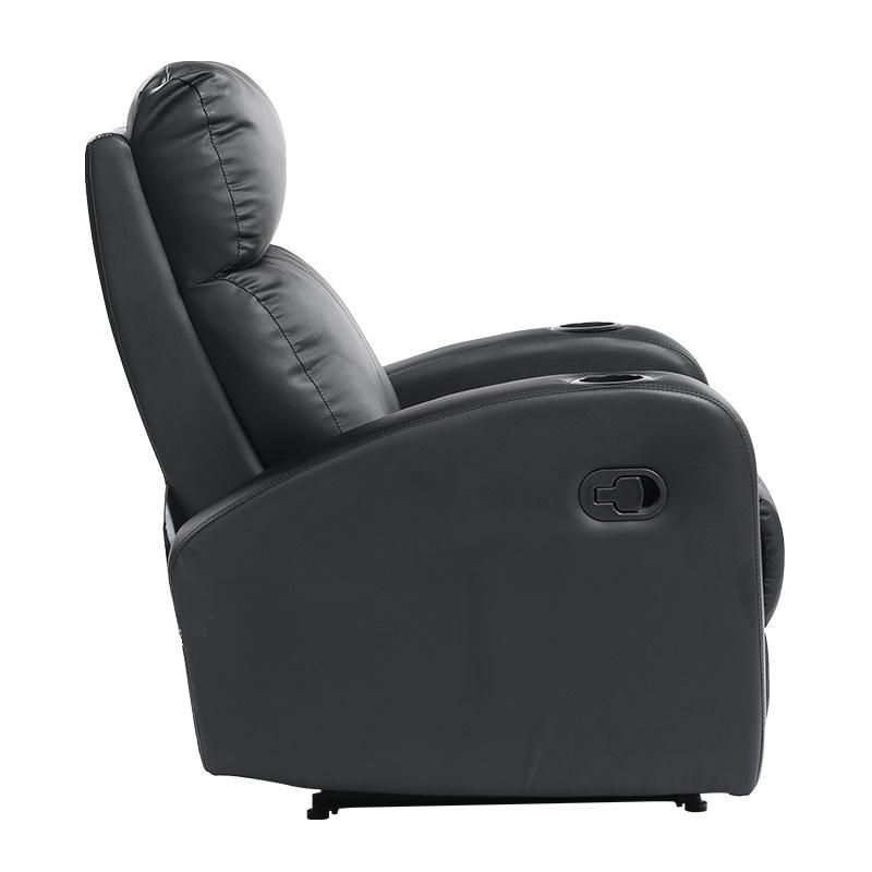 Recliner Chair with Padded Seat Manual Bedroom Living Room Reclining Sofa