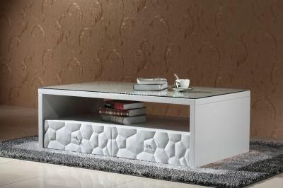 Home Office Furniture High Glossy White Color TV Stand