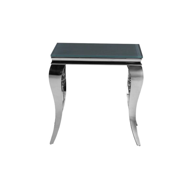 Chinese Wholesale Factory Price Competitive Price Side Table Indoor Stainless Steel Furniture Side Table