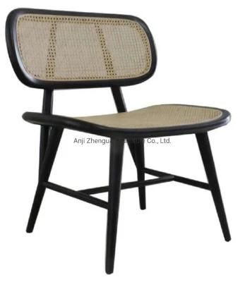 Hot Selling Wood Leisure Rattan Chair with Armrest (ZG19-015)