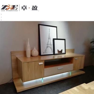 Living Room Modern Furniture Mirrored TV Stand