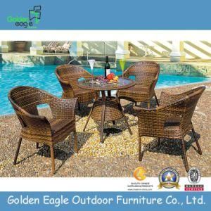 Cheap PE Rattan Garden Coffee Table - Wicker Outdoor Furniture (FP0029)