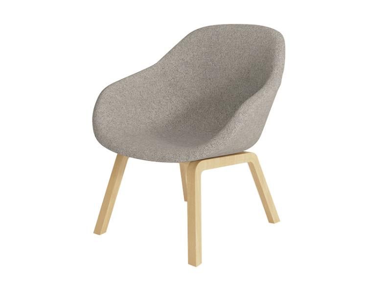 Good Quality Modern Furniture Molded Foam Fabric Waiting Chair for Public