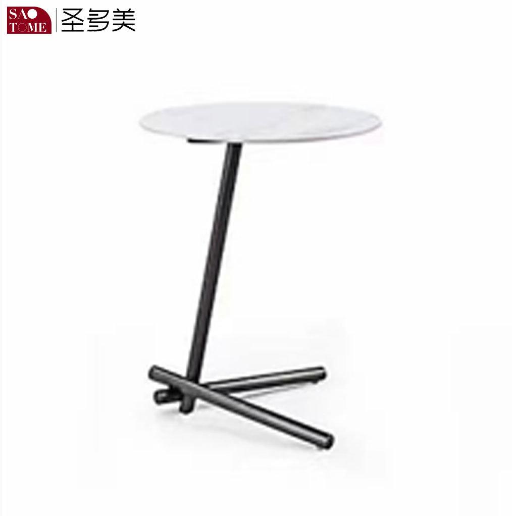 Modern Style Living Room Slate Design Dining Room Furniture Metal Side Table