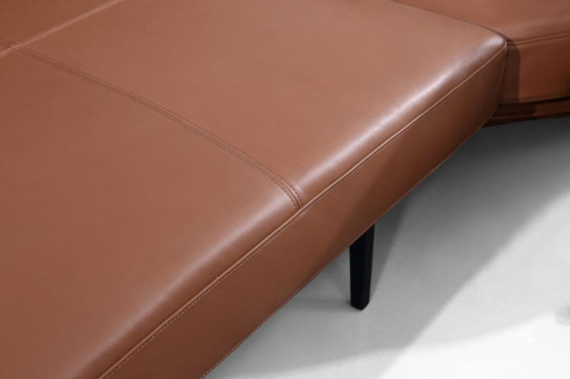 Gainsville Furniture Living Room Sofa Italian Leather Sofa for Villa GS9020