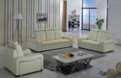 Modern Top Grain Leather Home Furniture 1+2+3seater Italy Style Sample Design Living Room Sofa