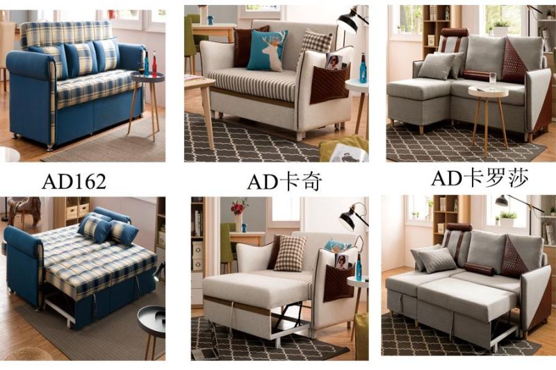 Multi-Colors Simple Foldable Fabric Sofa