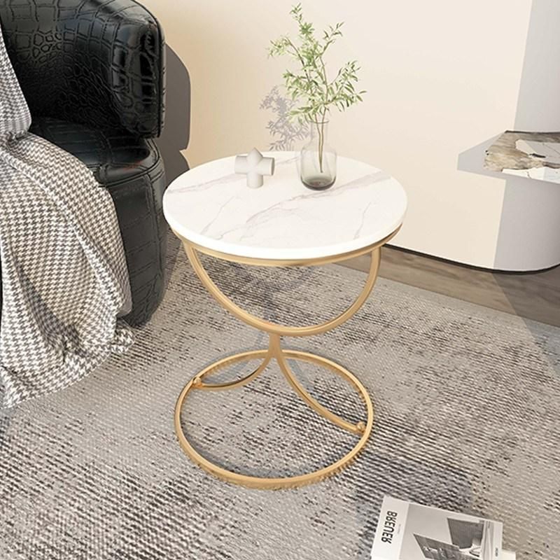 New Arrival Simple Living Room Tea Table Metal Coffee Table for Home Hotel Apartment