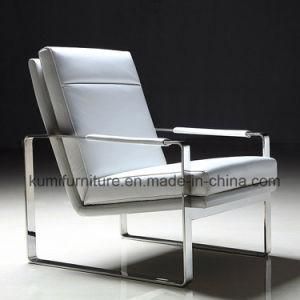 Long Back Stainelss Steel Leisure Chair
