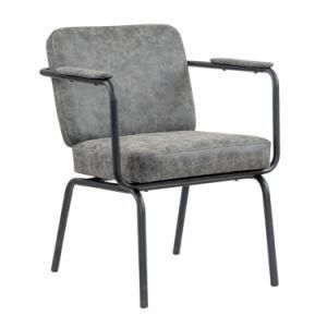 Modern Home Furniture Metal Frame Leisure Chair of Fabric