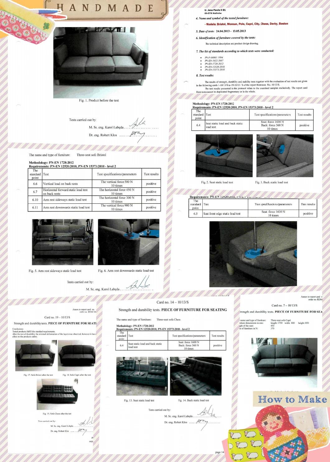 Modern Chesterfield Leather Home Furniture Top Grain Leather Fabric PU PVC 1 2 3seater Sample Design Living Room Sofa