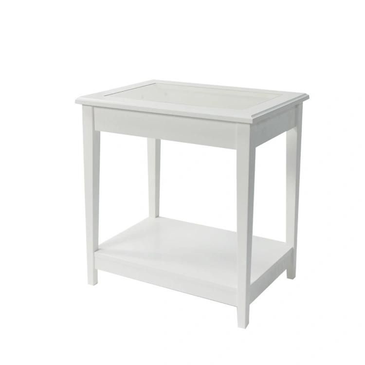 Chinese Furniture Side Table Modern Glass Coffee Table