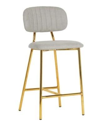 Hot Sale Modern High Quality Furniture Bar Stools Fabric Bar Chair