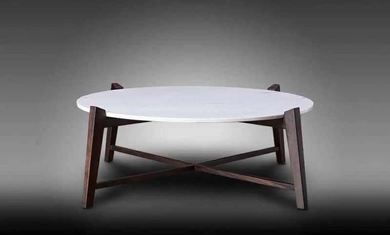 CT131A Coffee Table Natural Marble Top, Latest Design Coffee Table, Italian Design Living Room Set Furniture in Home and Hotel Furniture Custom-Made