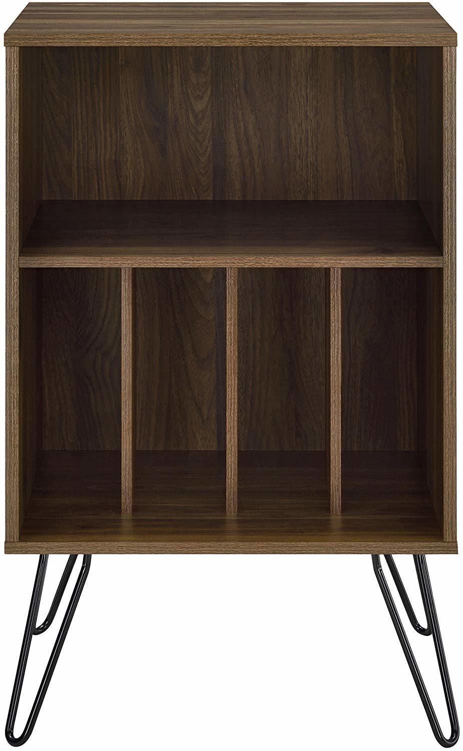 Dark Oak Coffee Side Tables for Small Spaces with Storage