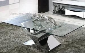 Special Design Home Furniture Glass Sofa Table (CT6033)