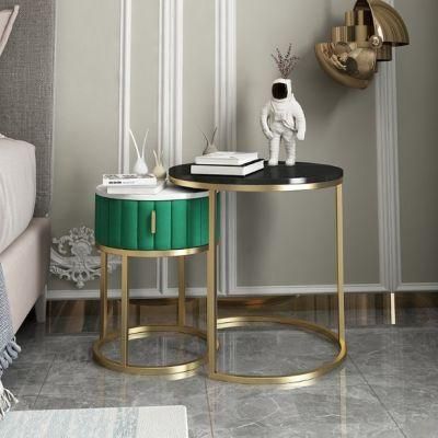 Tray Small Round Table Modern Metal Black Folding Round Coffee Table Side Table