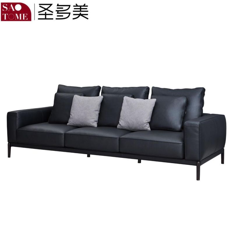 Sponge with Armrest Carton Packed Restaurant Furniture Living Room Sofa Set