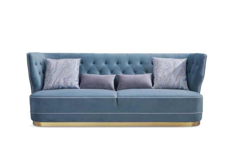 Home Furniture High Back Lobby Hilton Hotel Reception Guest Sofa
