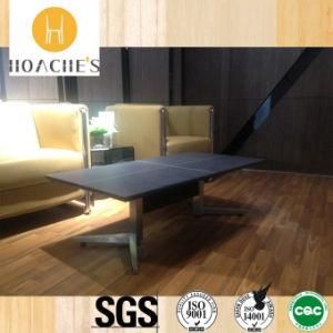 Fashionable High Class Tea Table with Stainless Steel Leg (CT-V5)