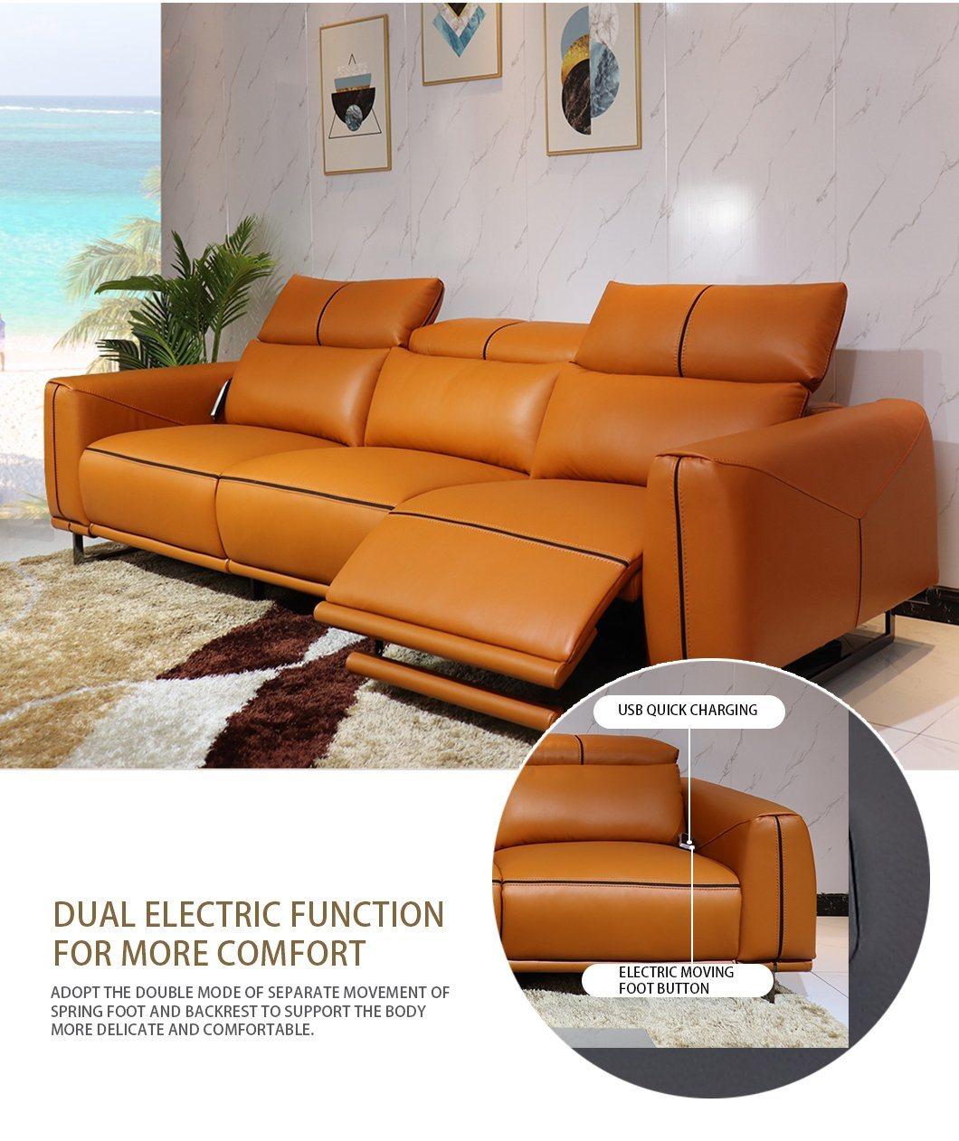 New Arrived Ear of Aesthetic Modern Functional Recliner Sofa Living Room Furniture